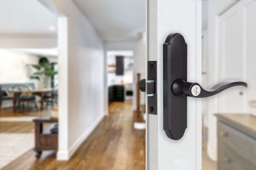 Keyed Locking Mortise Leverset for Wood Core Doors Fit Guide